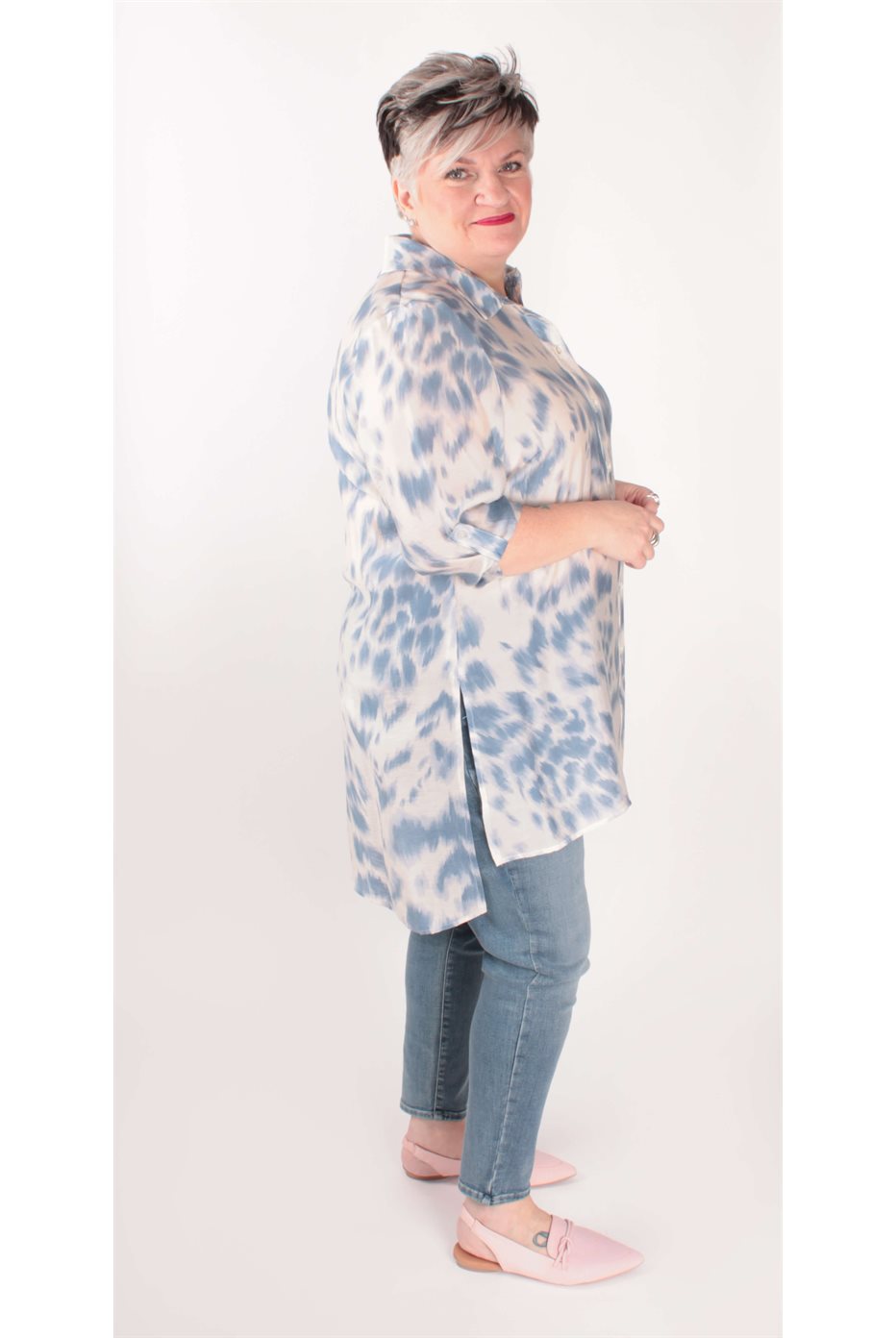 Blouse Bleue M.Tyler